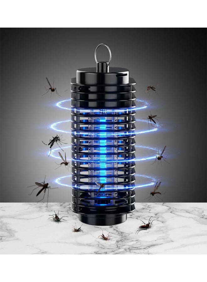 Electric Mosquito Killer Lamp Indoor & Outdoor Insect Trap USB Powered Black - Image 4