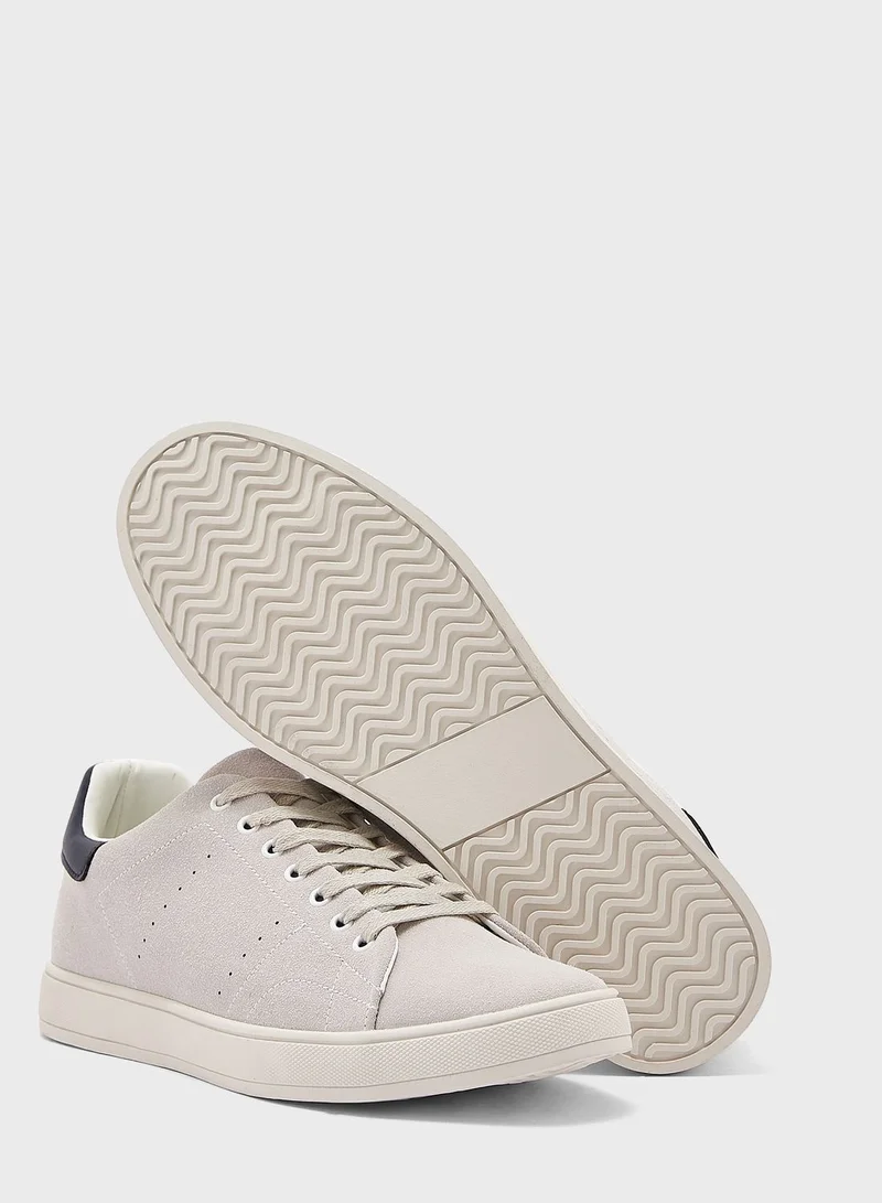 Seventy Five Faux Soft Suede Casual Lace Ups