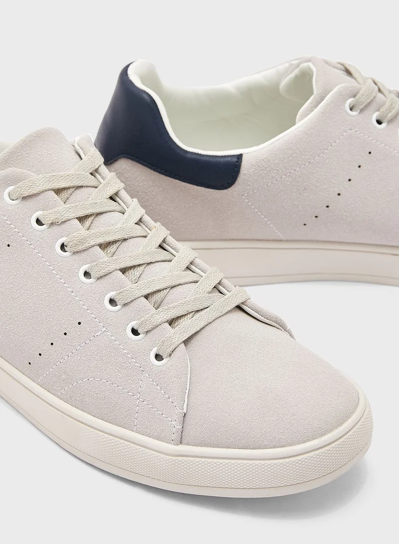 Seventy Five Faux Soft Suede Casual Lace Ups
