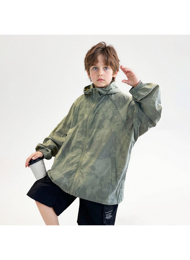 Bumblebee Boys' Summer Thin Jacket 2025 New Breathable Sun Protection Top For Kids & Youth Apparel - Image 4