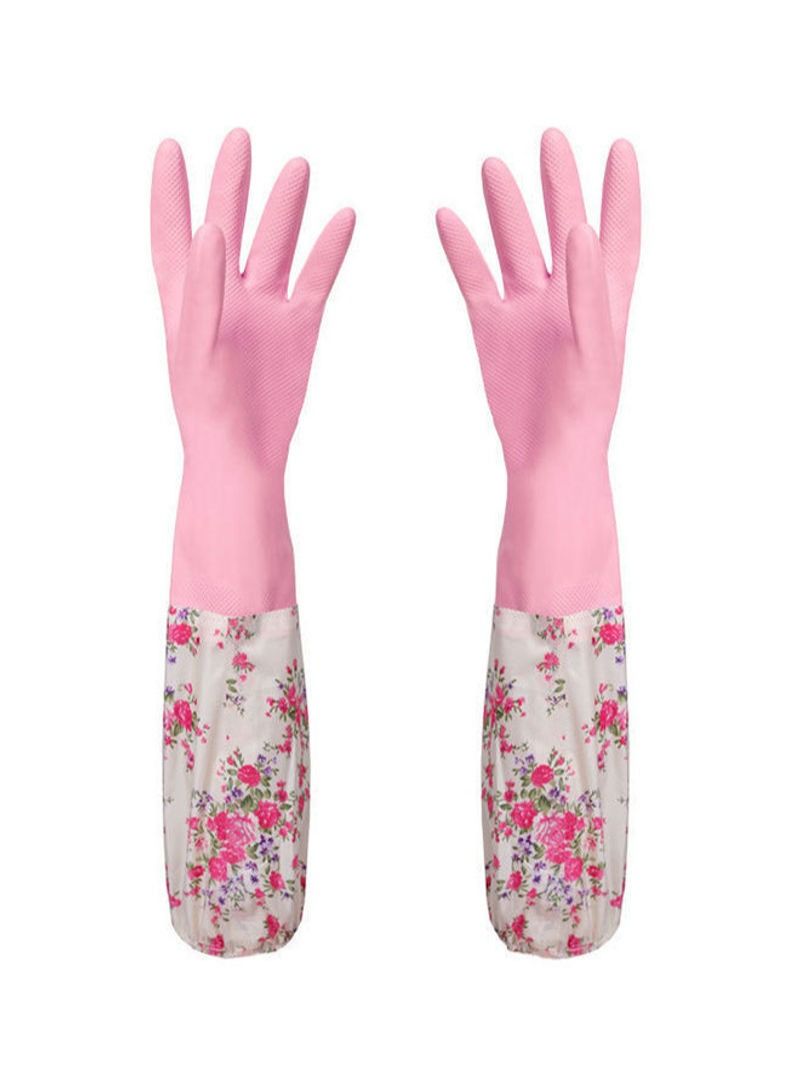 Thickened Dishwashing Gloves Multicolour 52centimeter