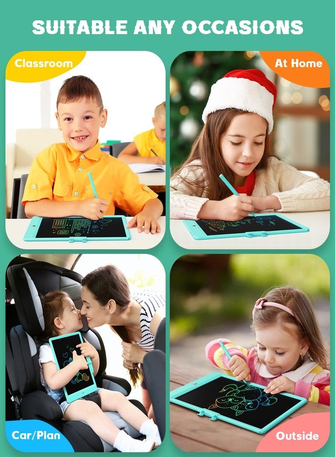 Bravokids 10 Inch LCD Writing Tablet for 3 Year Olds - Electronic Drawing Pad and Doodle Board as Educational Birthday Gifts for Girls and Boys (Green) - Image 5