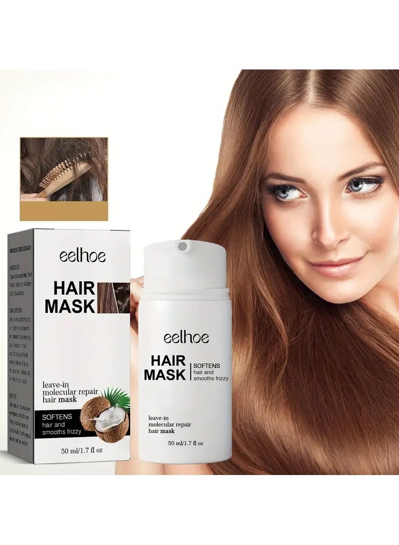 EELHOE "50ml Deeply Moisturizing Leave-in Hair Mask for Smooth, Shiny hair - Image 1