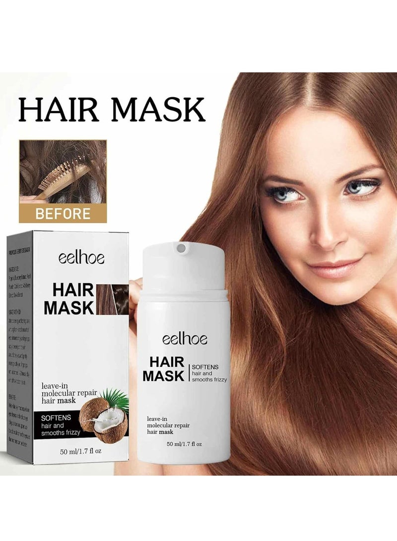 EELHOE "50ml Deeply Moisturizing Leave-in Hair Mask for Smooth, Shiny hair - Image 3