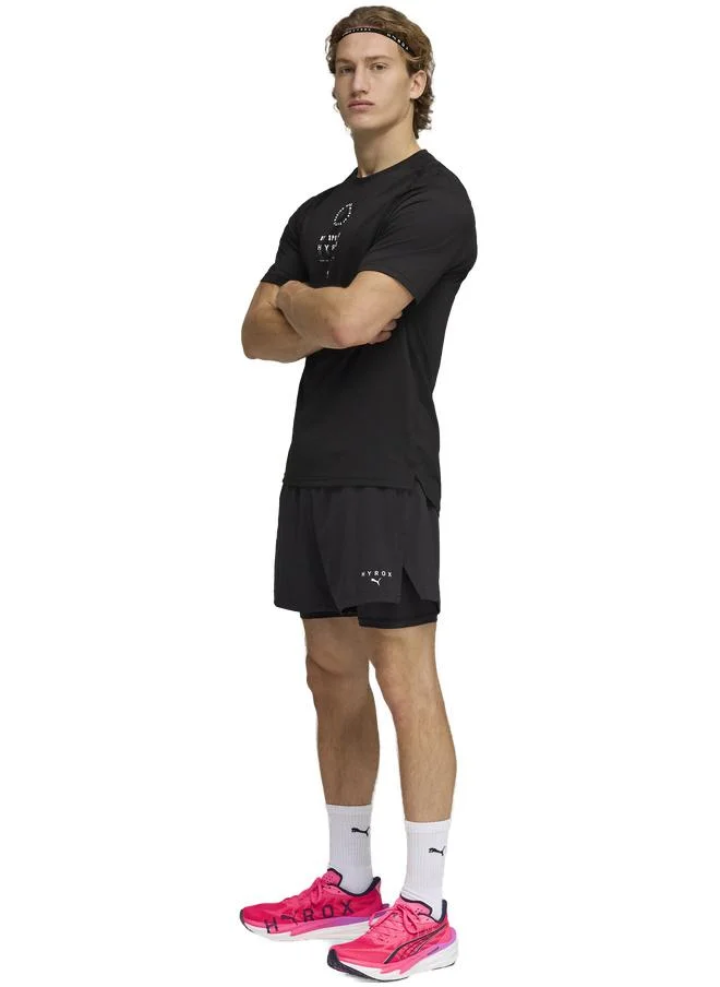 Puma PUMA Black PUMA x HYROX DRYELITE Training Tee Men for Men | Best Price UAE