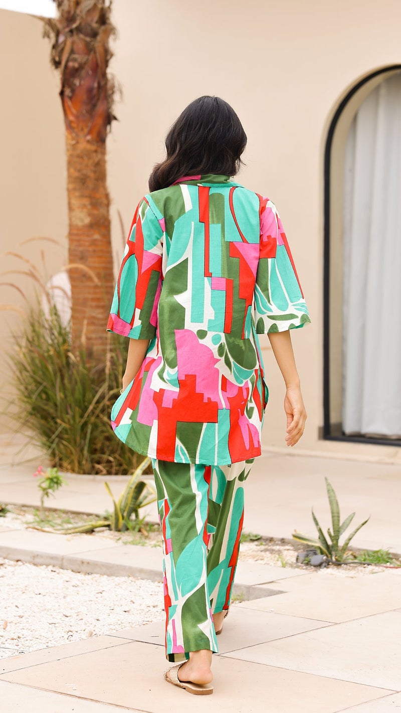 FLAVIA CREATION طقم متعدد الألوان للنساء - Image 5
