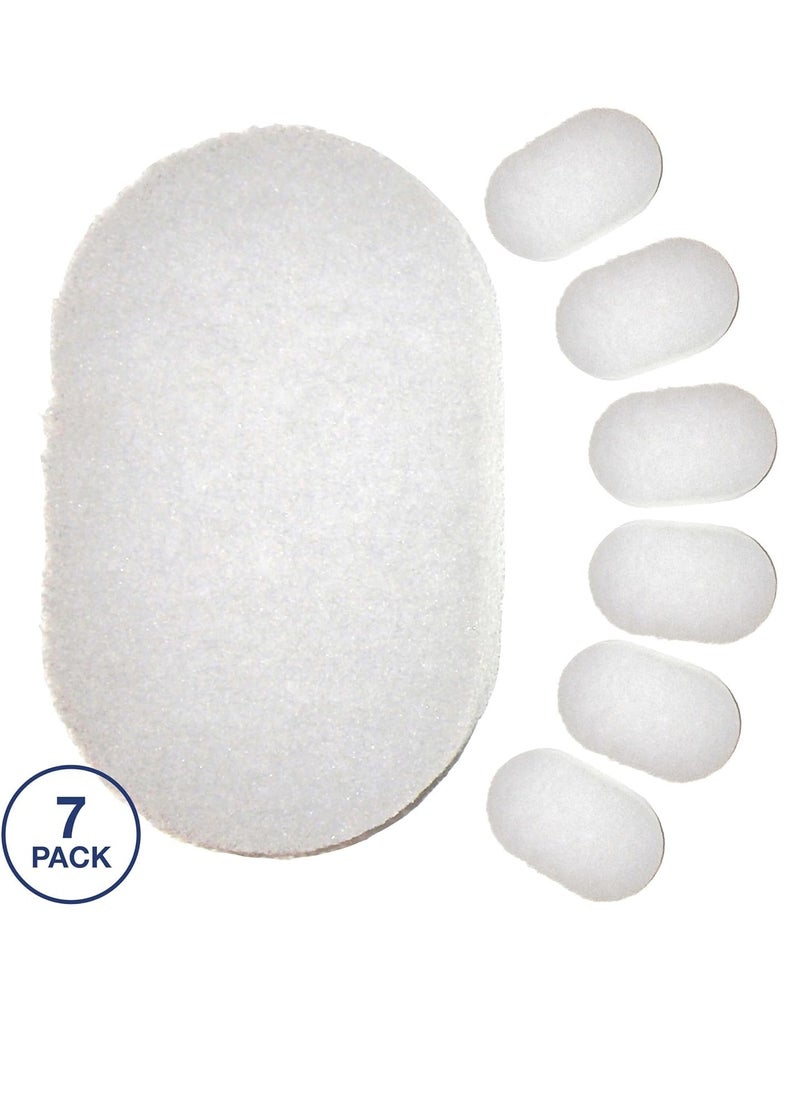 HartFelt - 7 Pack Body Exfoliation Beauty Box with Body Wash Scrubber | Super Soft Exfoliating Bath Sponges for Shower Women & Men | Chemical-Free Bathing Sponge Set for Dead Skin Removal | Gift Box - Image 1