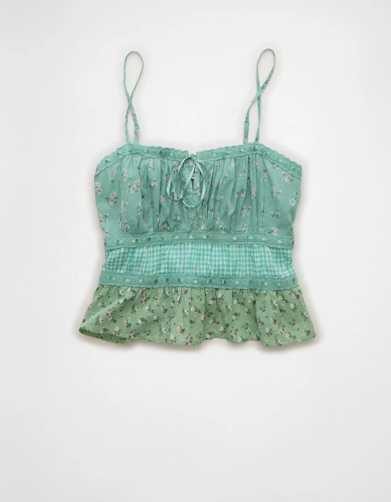 American Eagle  AE Patchwork Ruched Camo for Women | Best Price UAE