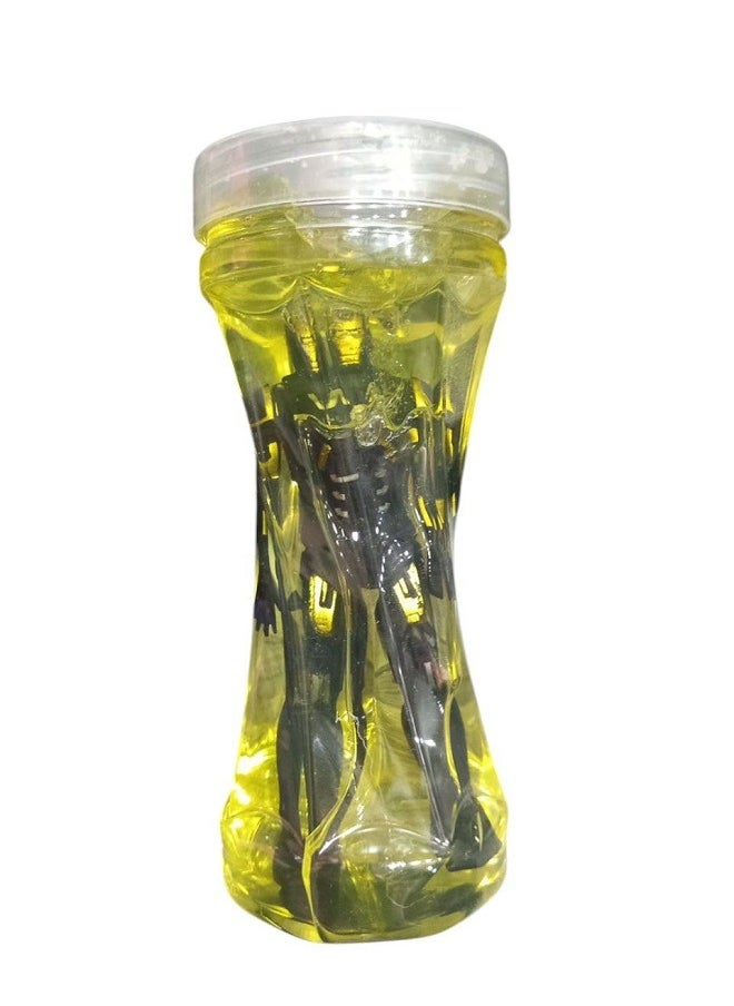 Slime Crystal Slime Bottle With SuperHero Character (Yellow) 
