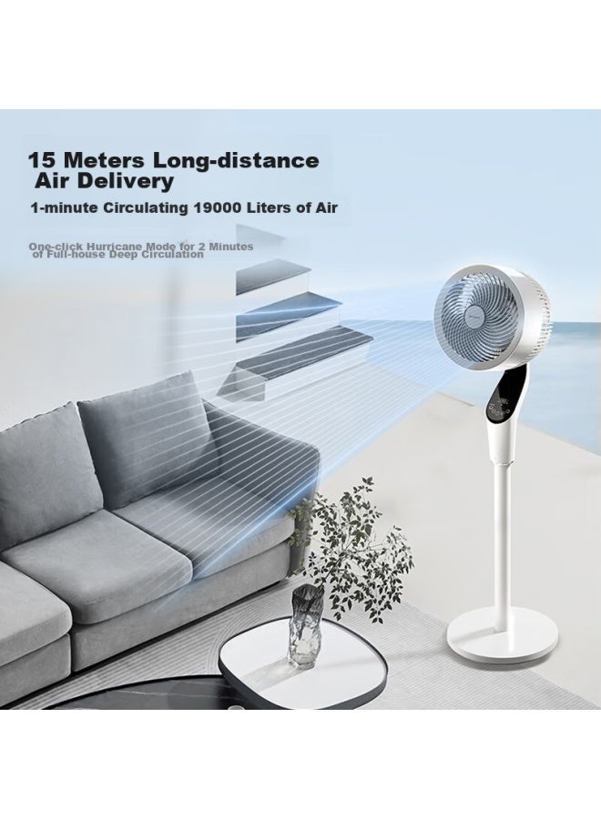 Airmate Voice-controlled Air Circulator Fan, 18-speed Dc Inverter, Home Electric Fan, Floor Fan, First-class Energy Efficiency, Negative Ion Purification, Fa23-srdi151 - Image 3
