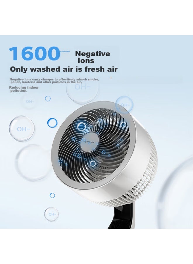 Airmate Voice-controlled Air Circulator Fan, 18-speed Dc Inverter, Home Electric Fan, Floor Fan, First-class Energy Efficiency, Negative Ion Purification, Fa23-srdi151 - Image 2