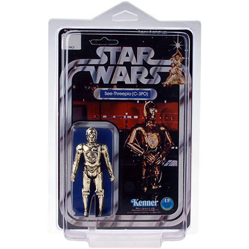 Protech STAR1 Star Case Storage / Display for Vintage and Modern Standard Style Star Wars Carded Figure, 6" W x 9" H x 2.25" D, 25-Pack - Image 3