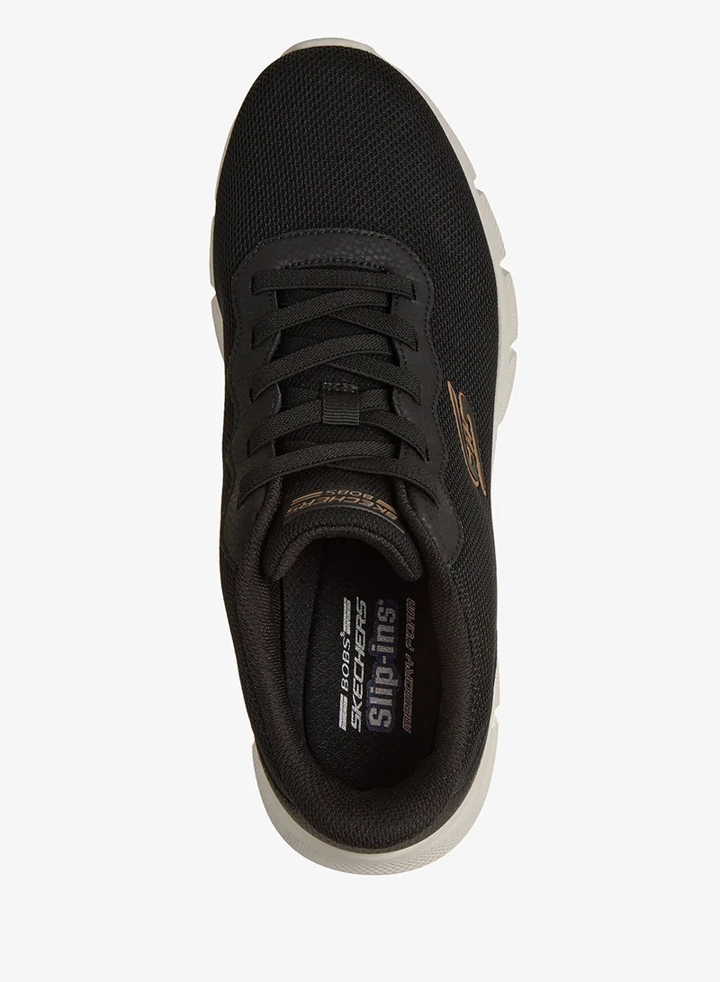 Skechers BLACK MESH Bobs B Flex for Men | Best Price UAE