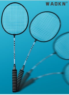 WAOKN Badminton Racket Set, Lightweight Professional Badminton Racket Set for Badminton Racquets Badminton Rackets Set, Lightweight Badminton Rackets Professional Set with 3 Nylon Ball, 1 Badminton Bag  - Image 4