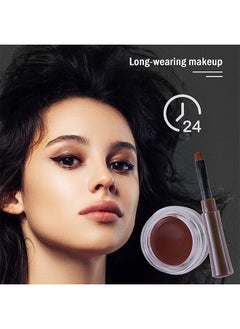 Magical Halo Eyebrow Dye Cream Set, Long Lasting Eyeliner Waterproof Eyeliner Non-dizzy Eyeliner Dye Cream Eyebrow Gel Liner Dye Cream for Eyes Makeup(Brown)  - Image 5
