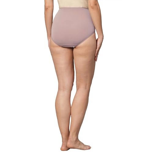 MomToBe Women's Cotton Anti-Microbial High Waist Maternity Panty/Pregnancy Panty/Maternity Underwear/Pregnancy Underwear/Maternity Panties Over Bump Combo- (Medium_Multicolor_Pack of 3) - Image 5