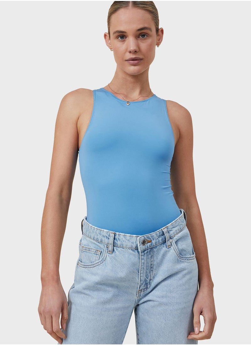 Cotton On - Round Neck Detailed Bodysuit - Image 1