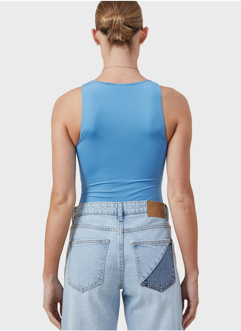 Cotton On - Round Neck Detailed Bodysuit - Image 1