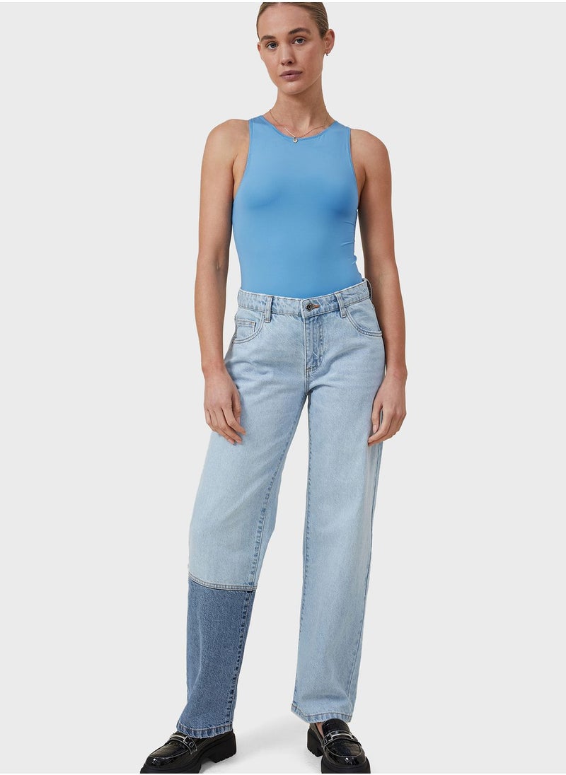 Cotton On - Round Neck Detailed Bodysuit - Image 1