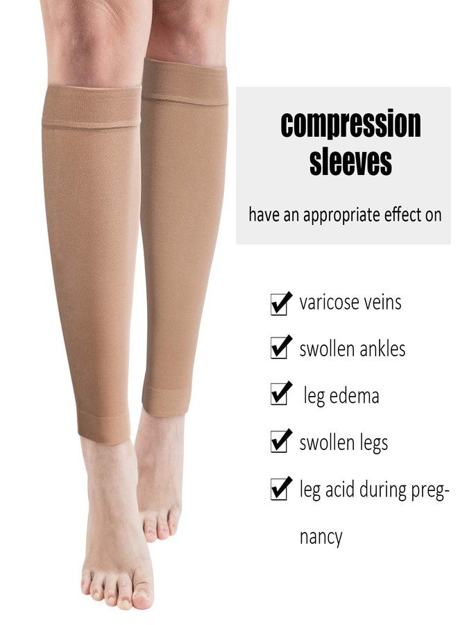 Syhood 6 Pairs 3XL Wide Plus Size Calf Compression Socks Leg Brace Socks, Calf Compression Sleeves for Runners, Shin Splint, Varicose Vein & Calf Pain Relief, Calf Compression Cuffs for Men Women - Image 3