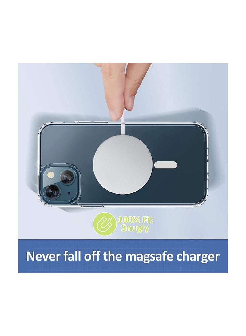 iPhone 13 Case,Compatible with MagSafe Case for iPhone 13/14 (2021),Non-Yellowing Slim Thin Clear Cover,6.1 inch,Not for iPhone 13/14 - Image 4