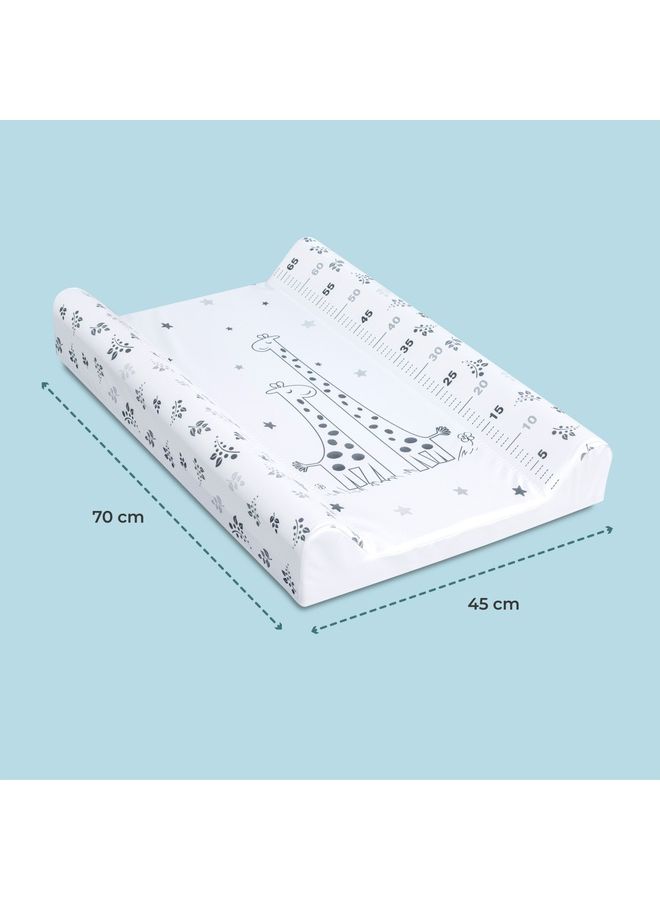 Moon Contoured Foam Waterproof Diaper Changing Pad for Newborn And Infant Fits All Standard Changing Tables Or Dresser Tops - Image 4