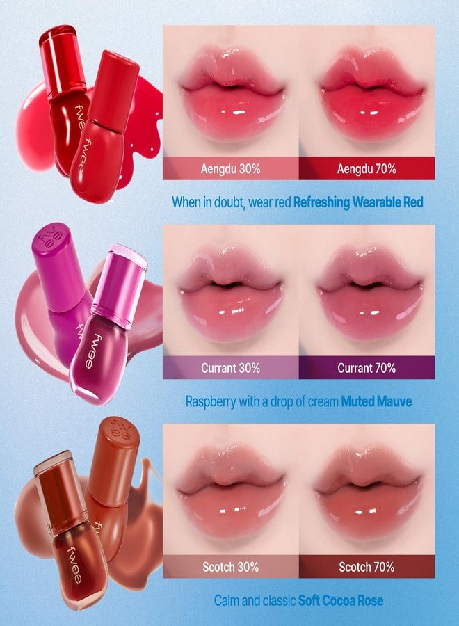fwee 3D Voluming Gloss 70% (Rich) | Aengdu 70% l High Shine, Non-Sticky Lip Gloss for Makeup | Long-Lasting, Moisturizing Gel Formula | 30%, 70% Pigment Options | 5.3g - Image 5
