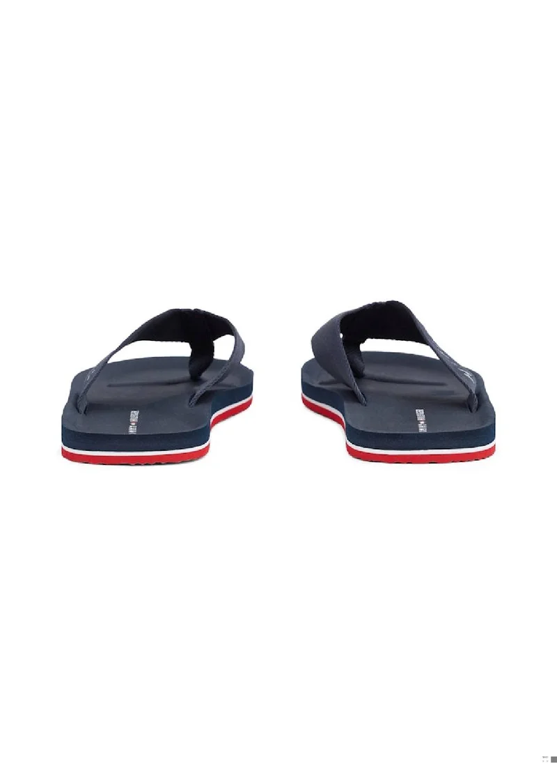 TOMMY HILFIGER Men's Beach Sandals - Polyester, Blue