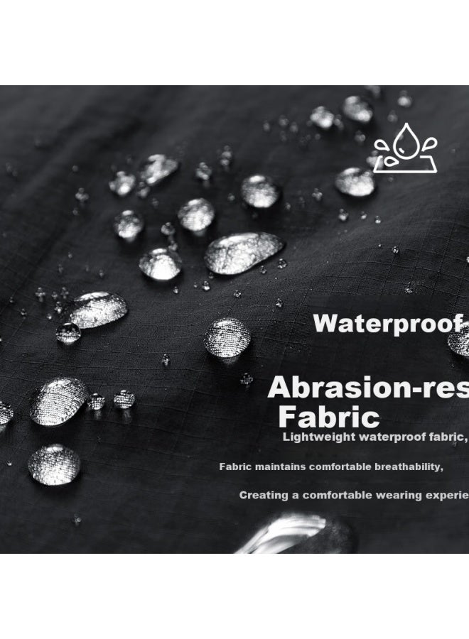 Pull Back Warrior Leisure Pants Men's Water Repellent Pants Men's Spring Outdoor Assault Pants Mountaineering Wear-resistant Work Pants Men Black 2XL - Image 3