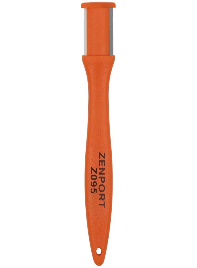 Zenport Z095 Tungsten Carbide Sharpener for Pruners and Knives,Orange - Image 1