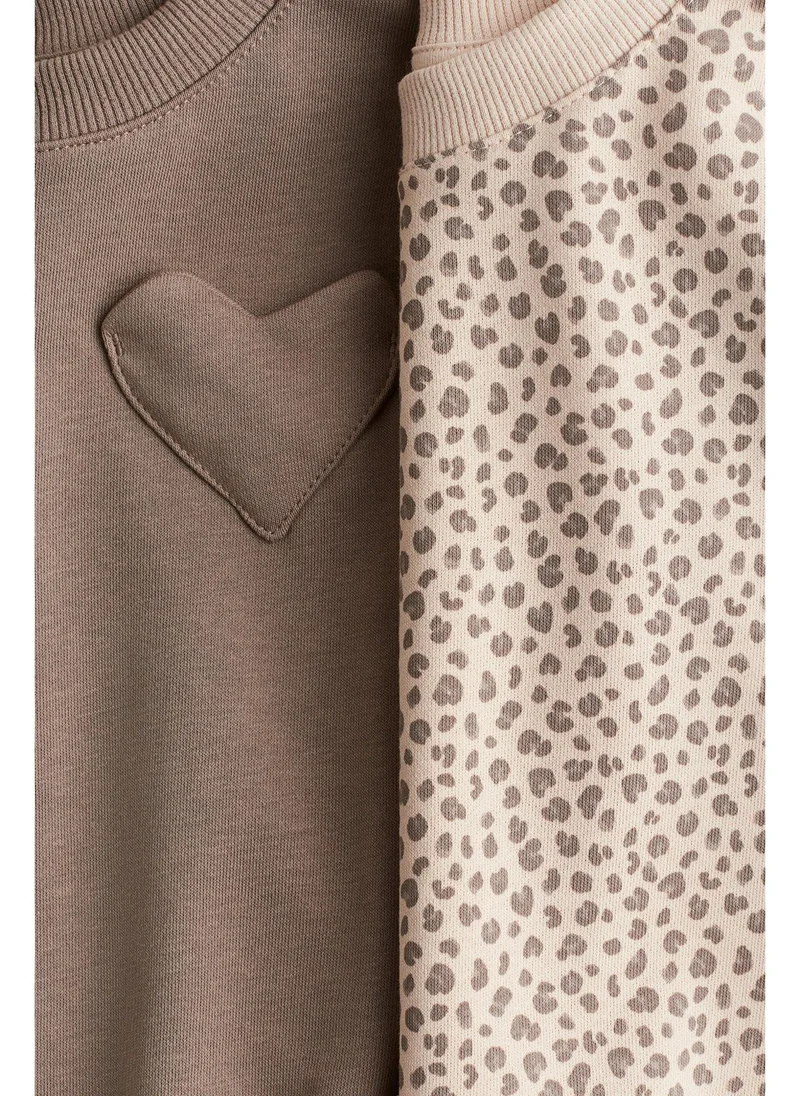 اتش اند ام 2-pack puff-sleeved sweatshirts