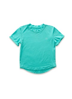 أنفي بيبي Bamboo Spandex T-Shirt- Aqua Blue  - Image 1