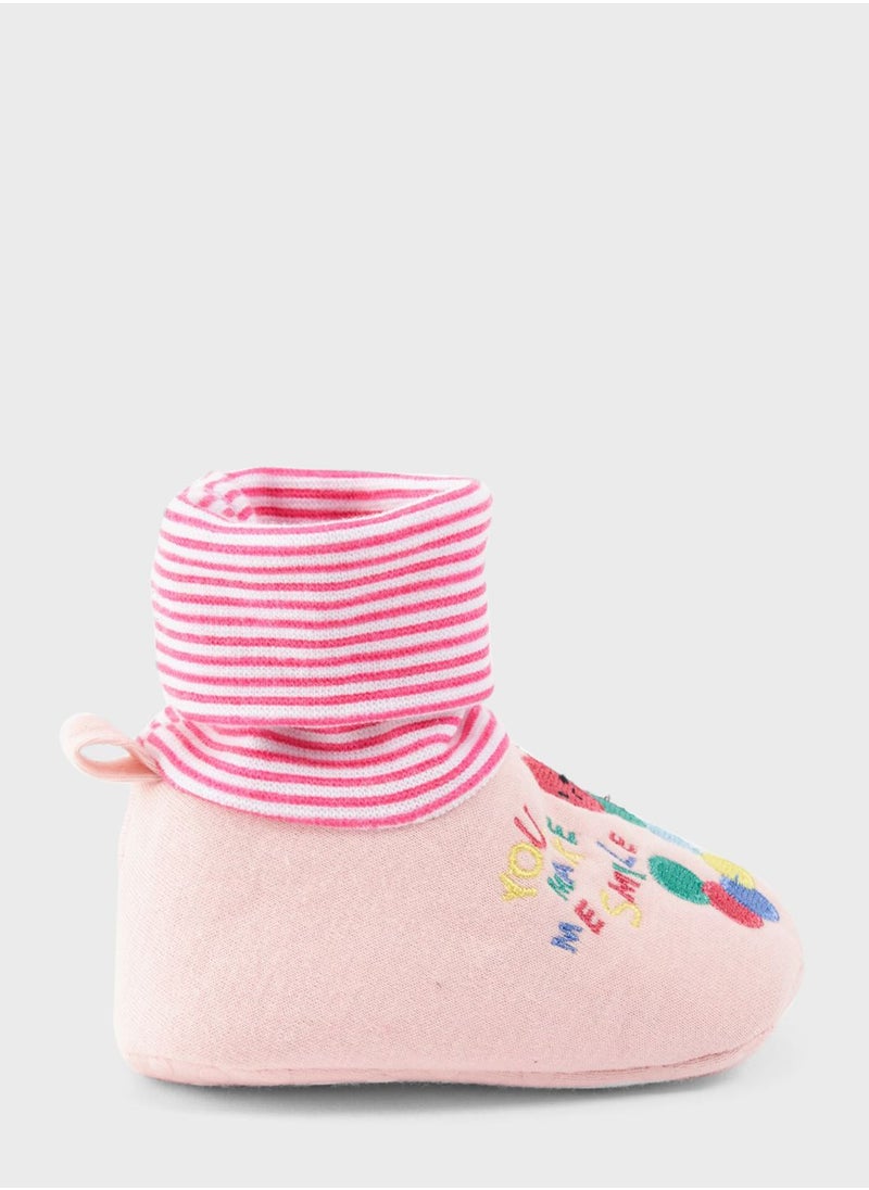 mothercare Kids Happy Bedroom Slippers  - Image 1
