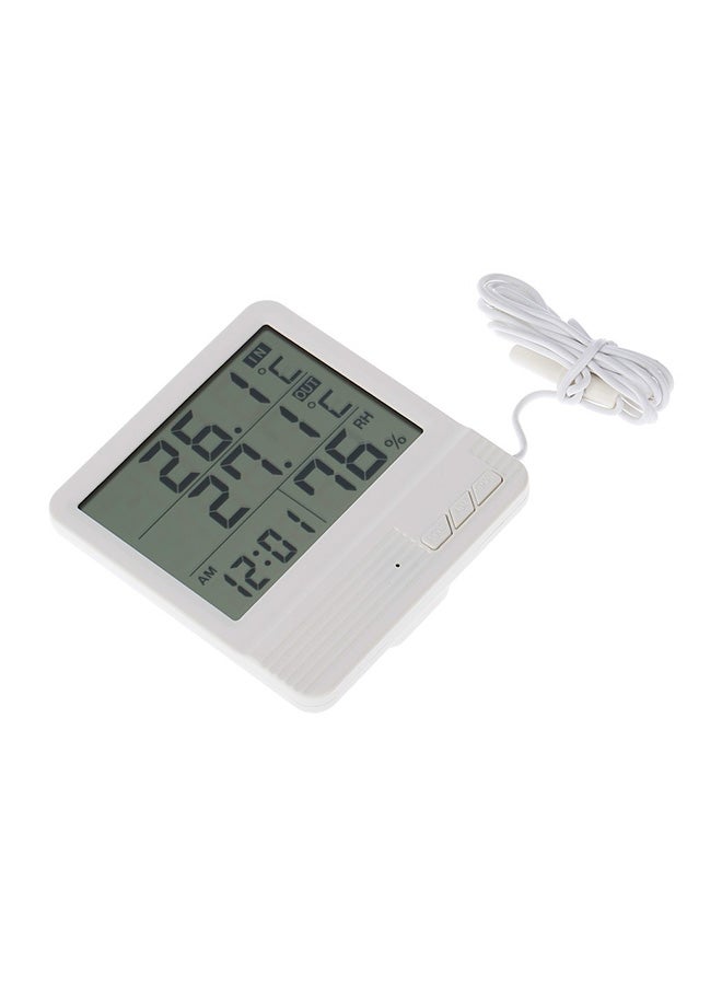 نيبمينينت LCD Indoor Outdoor Thermometer Hygrometer Temperature - Image 3