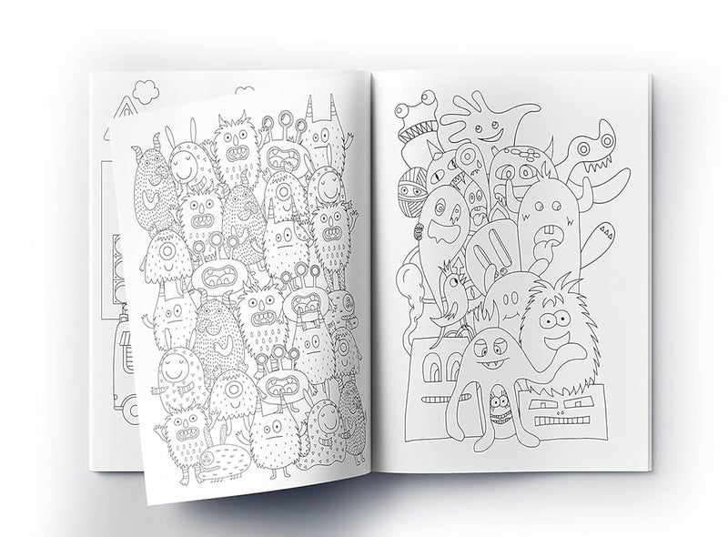 Doodle Coloring For Boys - Image 5
