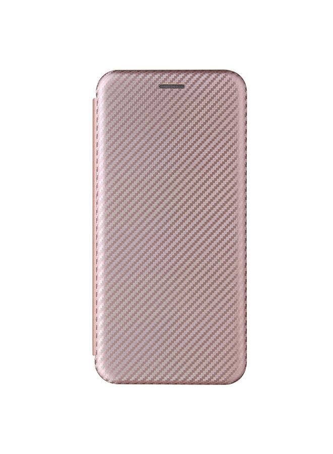 اس-توب جراب لهاتف Huawei Mate 40 Pro مصنوع من ألياف الكربون بتصميم قلاب أفقي مصنوع من مادة TPU + PC + جلد PU مع فتحة للبطاقات - Image 2