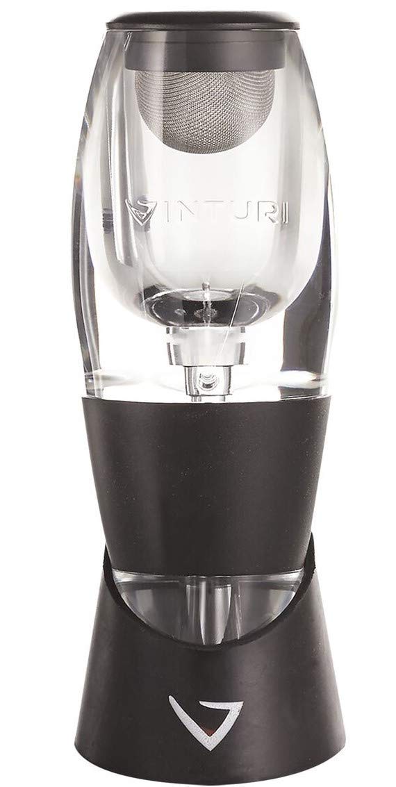 Vinturi Red Wine Aerator Includes Base Enhanced Flavors With Smoother Finish  Black - Image 4