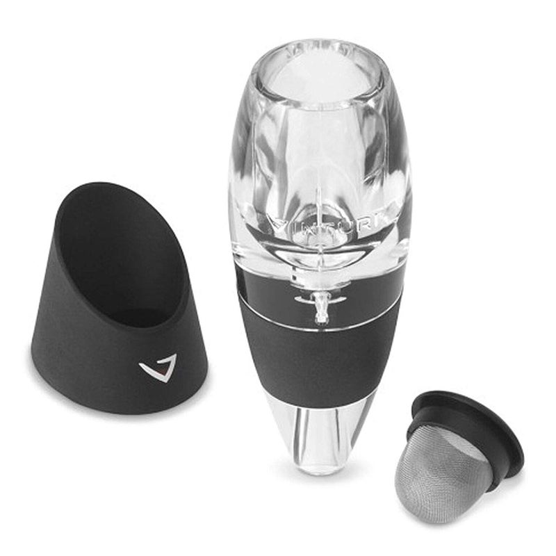 Vinturi Red Wine Aerator Includes Base Enhanced Flavors With Smoother Finish  Black - Image 5