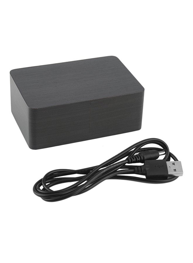 OUTAD Digital LED Alarm Clock Grey - Image 1