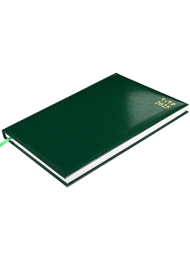 FIS FIS Diary 2025 (Arabic/English) Green, A4 - FSDI42AEN25GR  - Image 1