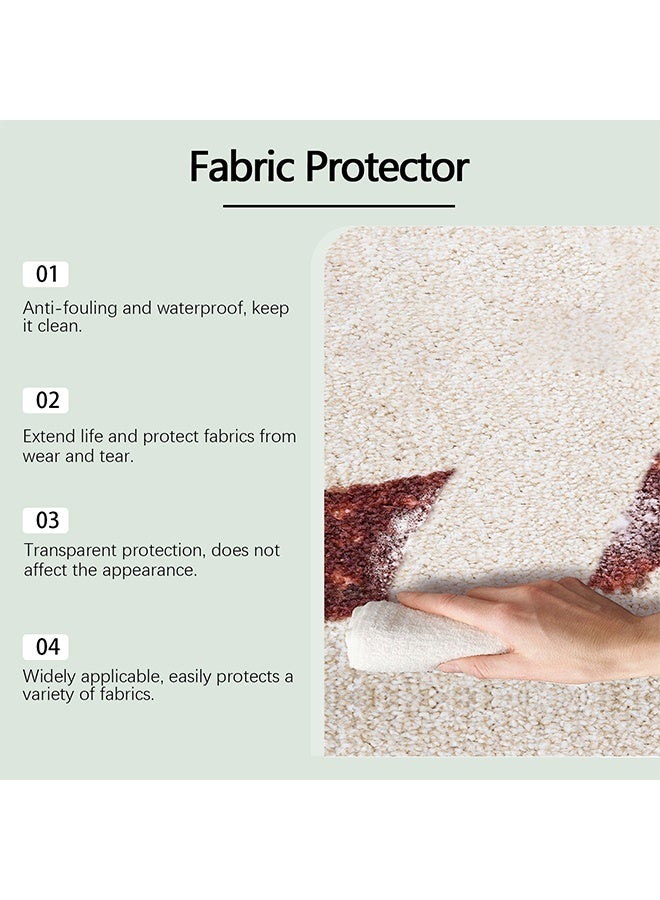 Jakehoe Fabric Protector, Fabric Sofa Cleaner, Fabric Dry Cleaner, Carpet & Upholstery Stain Cleaner Spray Expert Stain And Odor Remover, No-Rinse Foam For Stubborn Stains On Couches, Pillows, Carpets & Upholstery, 100ml - Image 4