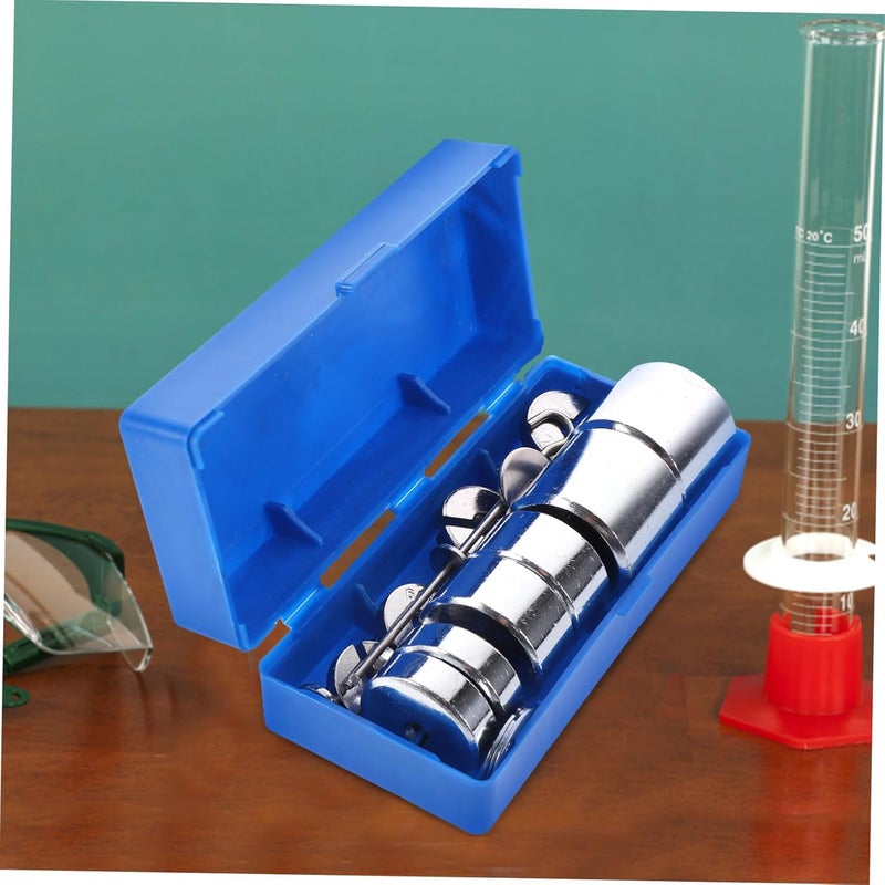 Metal Slotted Weights Set with Hanger for Physics Lab Experiments Secondary Education - Image 5