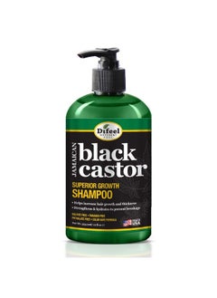 difeel شامبو Superior Growth Jamaican Black Castor سعة 12 أونصة، شامبو خالٍ من الكبريتات ومصنوع من مكونات طبيعية  - Image 2