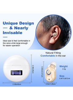 chiteng Hearing Aids, Wireless Rechargeable Hearing Amplifier to Aid and Assist Hearing, Premium Comfort Design and Nearly Invisible  - Image 3