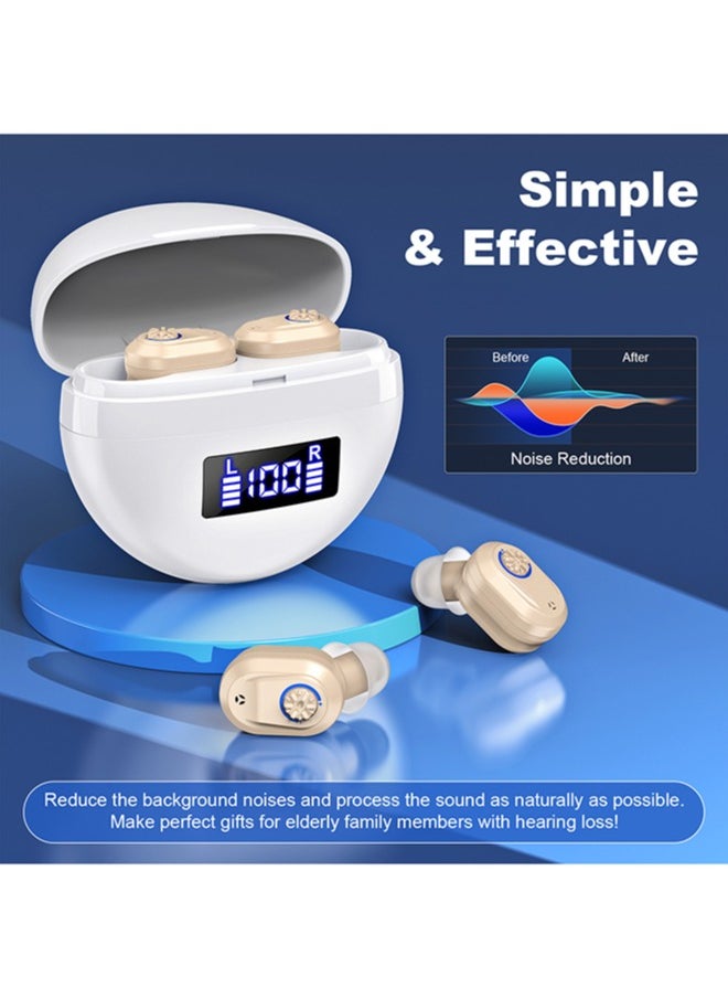 chiteng Hearing Aids, Wireless Rechargeable Hearing Amplifier to Aid and Assist Hearing, Premium Comfort Design and Nearly Invisible  - Image 4