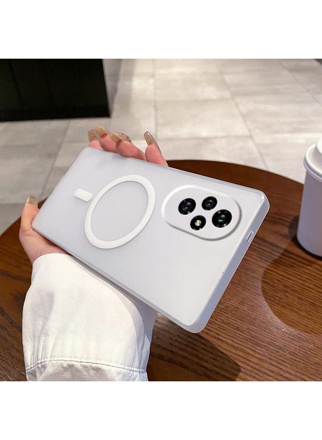 اس-توب جراب لهاتف Honor 200 Fine Hole Ice Fog MagSafe PC Phone - Image 1