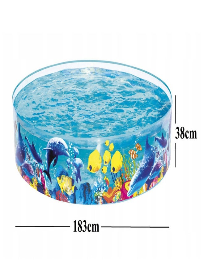 Bestway حوض سباحة Fill 'N Fun Odyssey مقاس 183 سم × 38 سم 26-55030 - Image 1