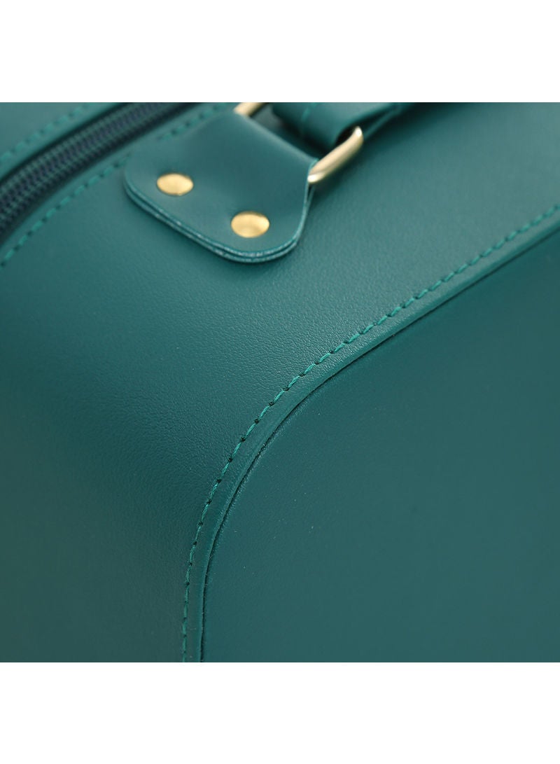 Sharpdo حقيبة مستحضرات تجميل بسعة كبيرة لتخزين مستحضرات التجميل 21.5*15*8 سم - Image 3