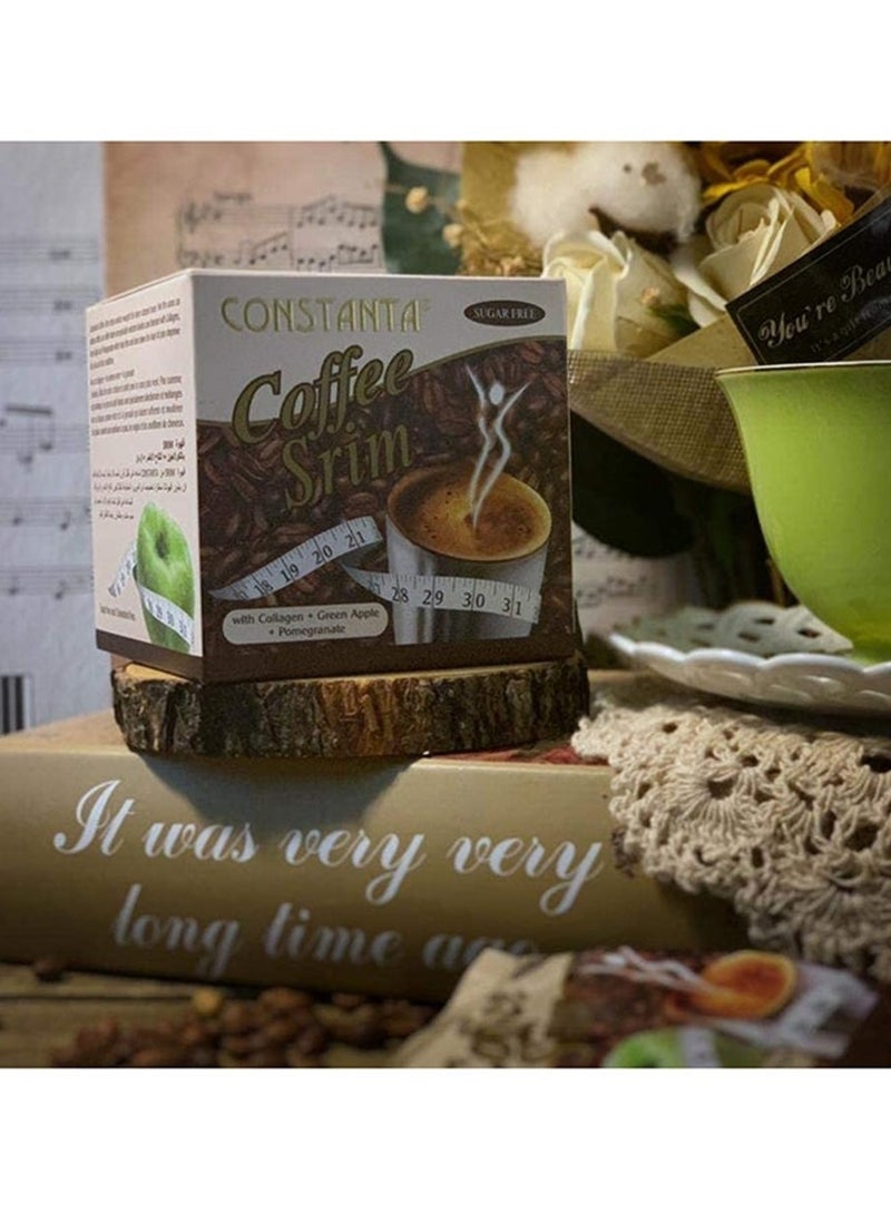 CONSTANTA Coffee Body Srim With Sugar Free 12 Sachets 15grams - Image 4