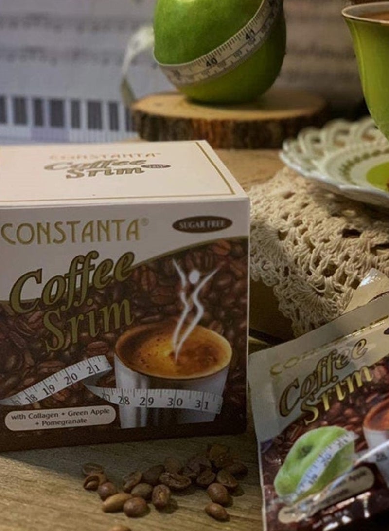 CONSTANTA Coffee Body Srim With Sugar Free 12 Sachets 15grams - Image 3
